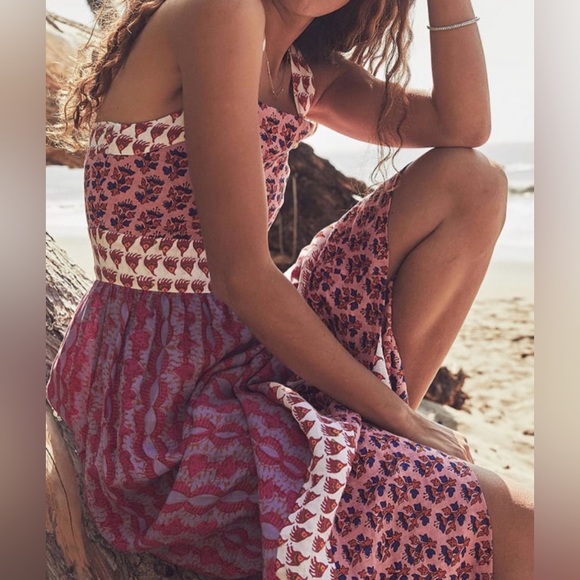 Faherty Women's Gracie Maxi Dress in Bali Bloom - Picture 8 of 16